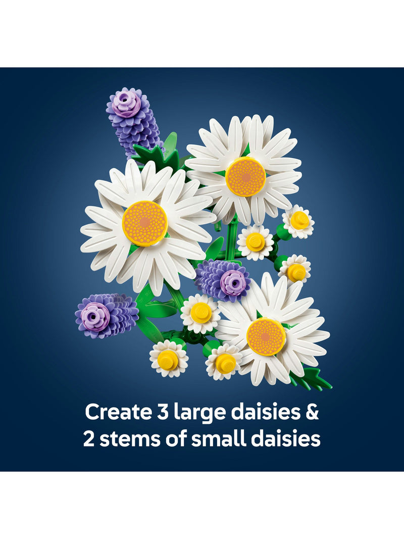 LEGO Botanicals Daisies building set, UK version