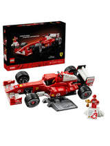 Next LEGO Icons Ferrari F2004 & Michael Schumacher Model 11375 Building Kit- Buy online at McGrocer