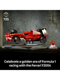 LEGO Ferrari F2004 model car kit, UK version