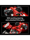 LEGO Ferrari F2004 model car kit, UK version