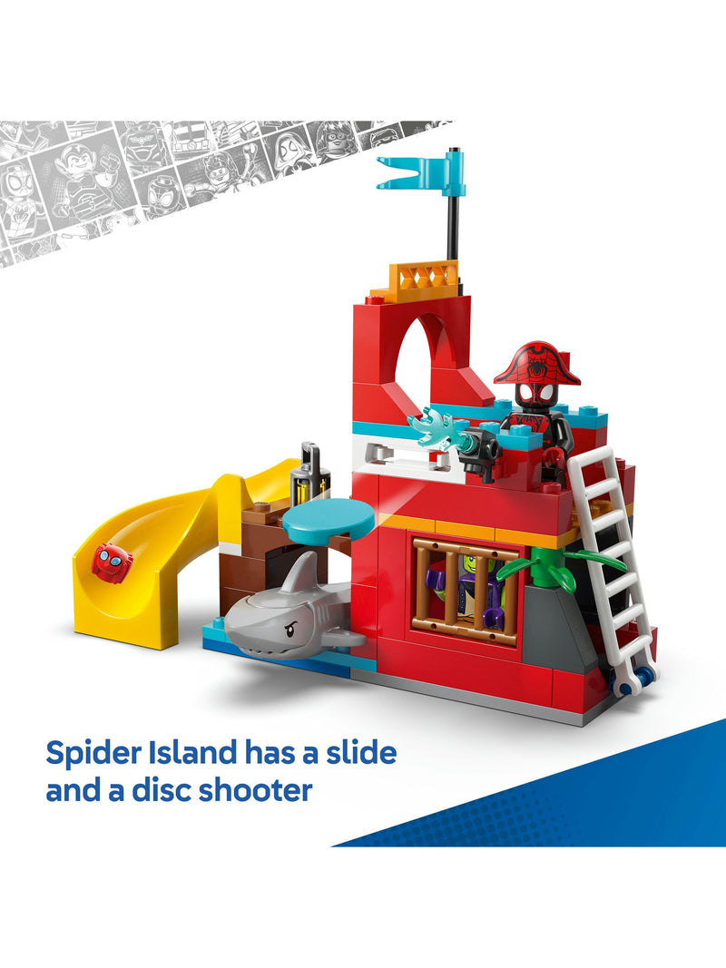 LEGO Marvel Spidey Pirate Ship building toy - British product