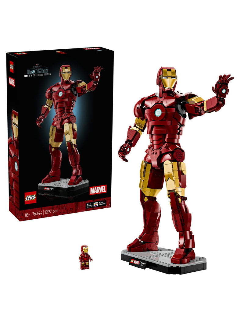 LEGO Marvel Iron Man Mark 3 76344 building set (British brand)