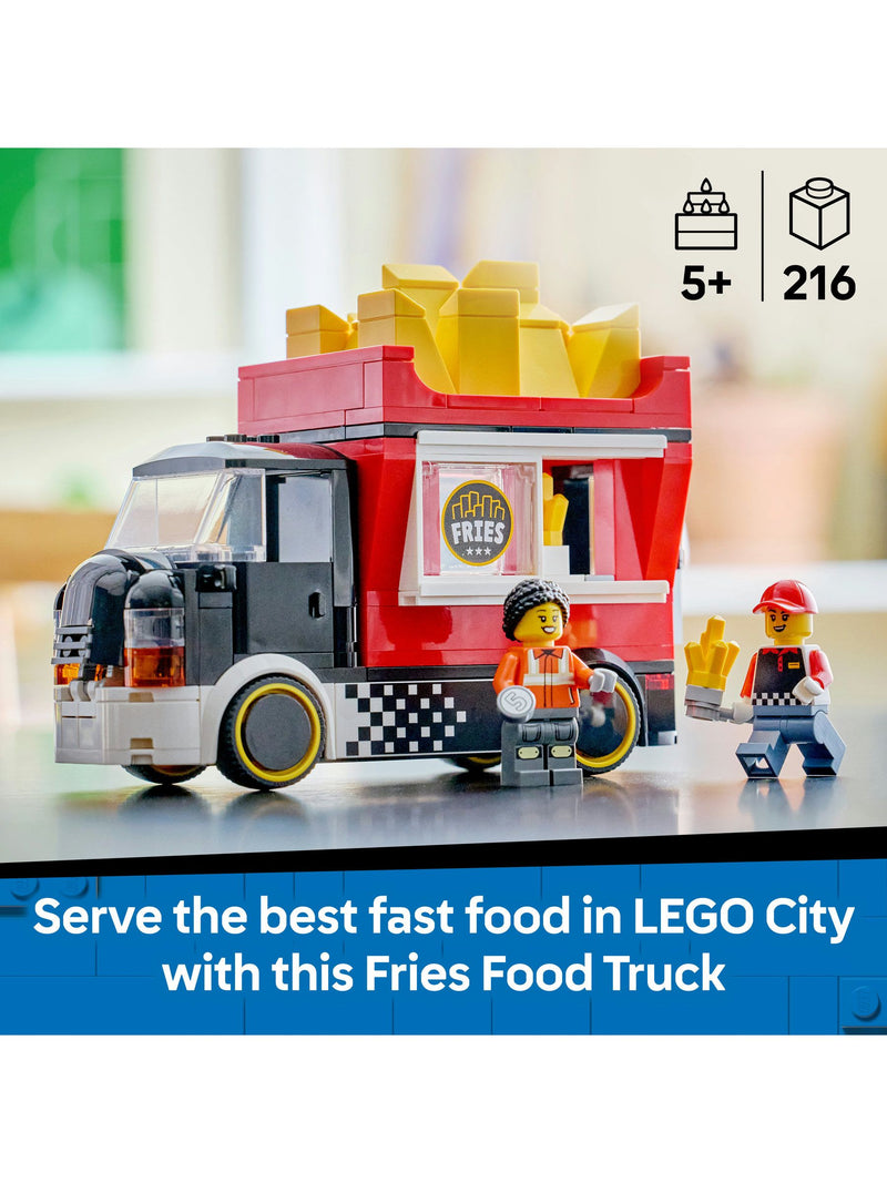 LEGO City Fries Food Truck toy 60488 (British brand)
