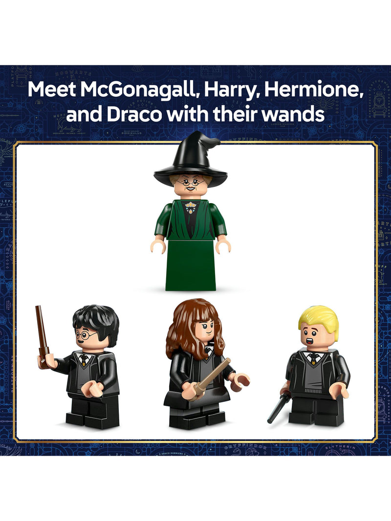 LEGO Harry Potter building set Sorting Hat Ceremony - British product