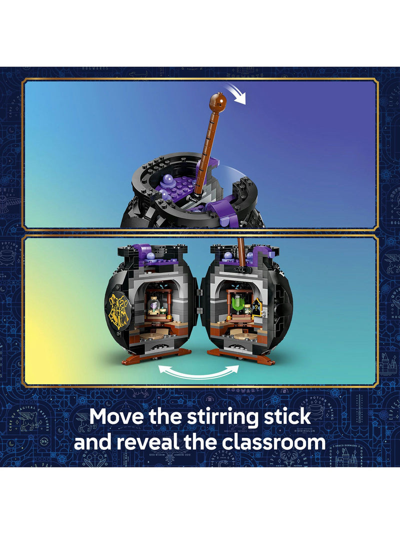 LEGO Harry Potter Cauldron Secret Potions Classroom set, UK version