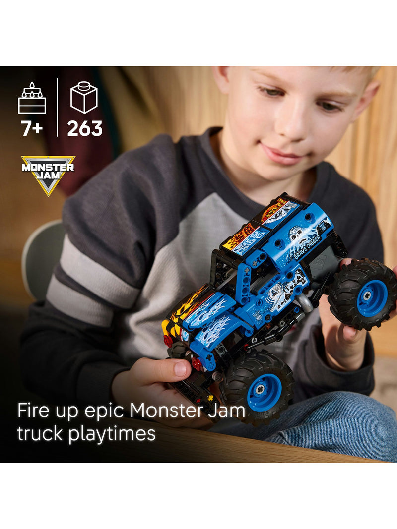 LEGO Monster Jam Grave Digger Fire and Ice building set (British brand)