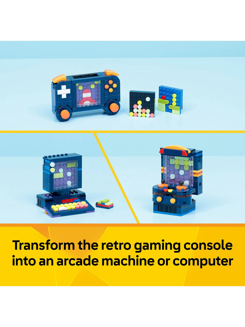 LEGO Creator 3in1 Retro Gaming Console building toy set (British brand)