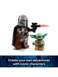 LEGO Star Wars Mandalorian Speeder Bike set (British brand)