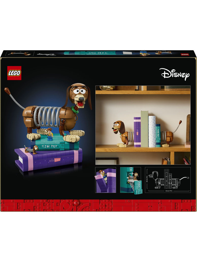 LEGO Toy Story Slinky Dog bookends home decor set (British brand)