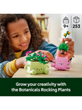 LEGO Botanicals Rocking Plants artificial flower building set, imported from the UK