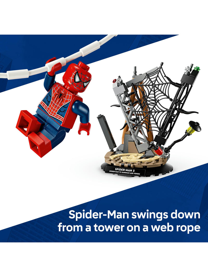 LEGO Marvel Epic Battle Spider-Man vs Sandman building set, imported from the UK