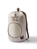 Night Lark natural oat sherpa throw 135x200cm, imported from the UK