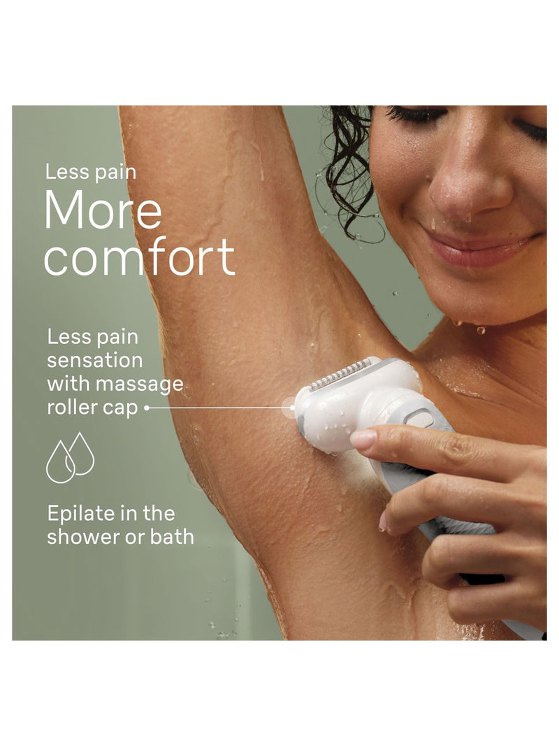 Braun Silk-Epil 9 epilator for hair removal, imported from the UK