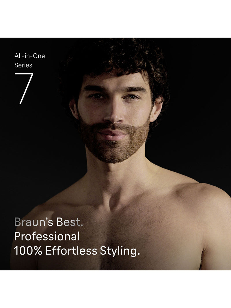 Braun All-In-One Series 7 grooming kit - British product