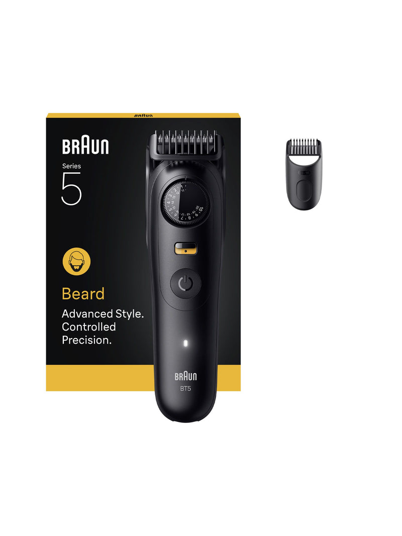 Braun Beard Trimmer BT5500 with styling tools, imported from the UK