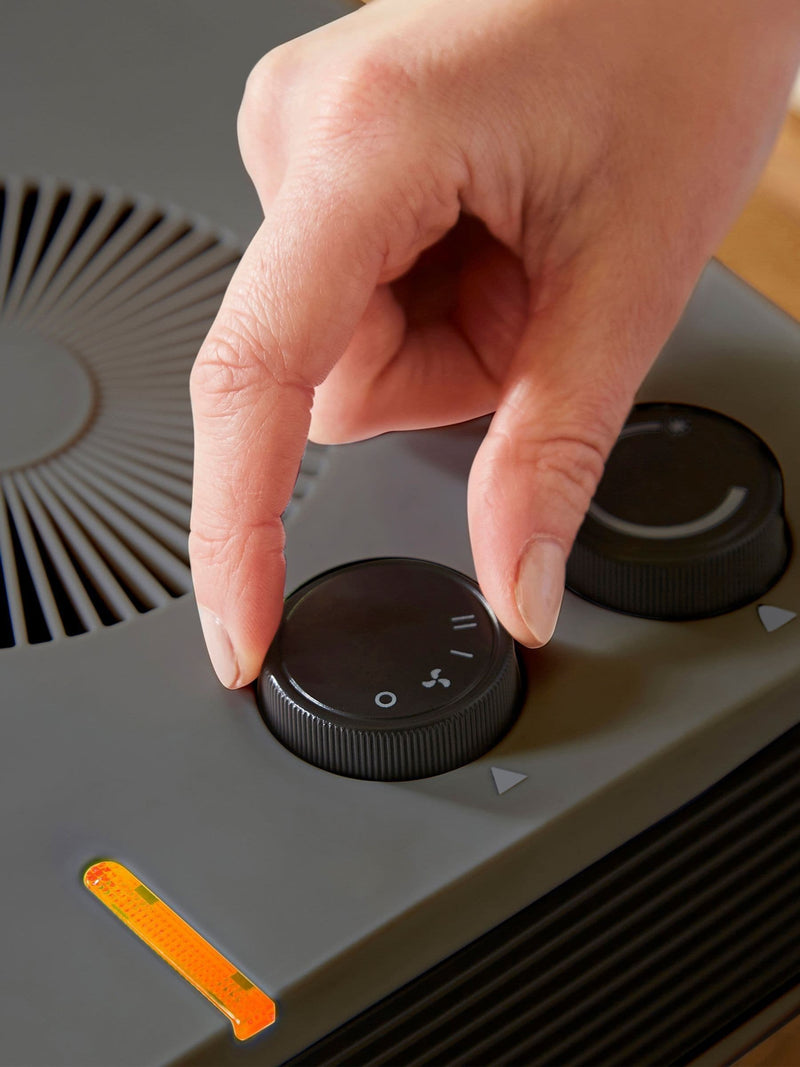 Morphy Richards grey HeatFlux flat fan heater - British product