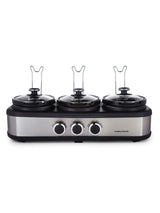 Next Morphy Richards TrioServe Three Pot 3.9L Slow Cooker- Buy online at McGrocer