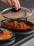 Morphy Richards TrioServe three pot slow cooker 3.9L - British product