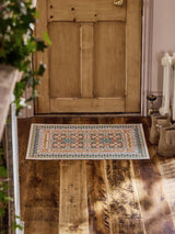 Next FatFace Blue Tile Print Washable Doormat- Buy online at McGrocer