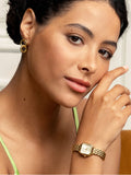 Olivia Burton gold tone watch Mini Grosvenor 20mm, imported from the UK