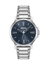 Next HUGO #SMOOTH Gents Stainless Steel Bracelet Watch with Green Dial- Buy online at McGrocer