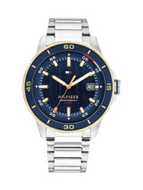Next Tommy Hilfiger Silver Tone Stainless Steel Bracelet Watch 43mm- Buy online at McGrocer