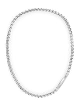 Next Calvin Klein Silver Tone Men's Stainless Steel Necklace 24 inches- Buy online at McGrocer