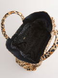 Rockett St George animal print beach bag (British brand)
