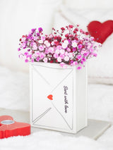 Next Something Different White Love Letter Valentine's Day Ceramic Flower Vase- Buy online at McGrocer