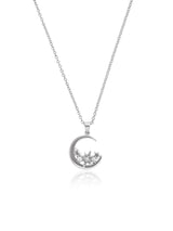 Next Olivia Burton Silver Tone Celestial Cluster Moon Necklace- Buy online at McGrocer
