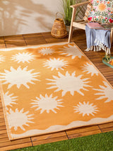 Next Furn Sunrise Yellow Summer Solstice Outdoor Rug 120x180cm- Buy online at McGrocer