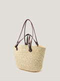 Monsoon Natural Yvie Woven Raffia Basket Bag (British brand)