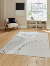 Next Think Rugs Grey Apollo E9974 Modern Abstract Rug- Buy online at McGrocer