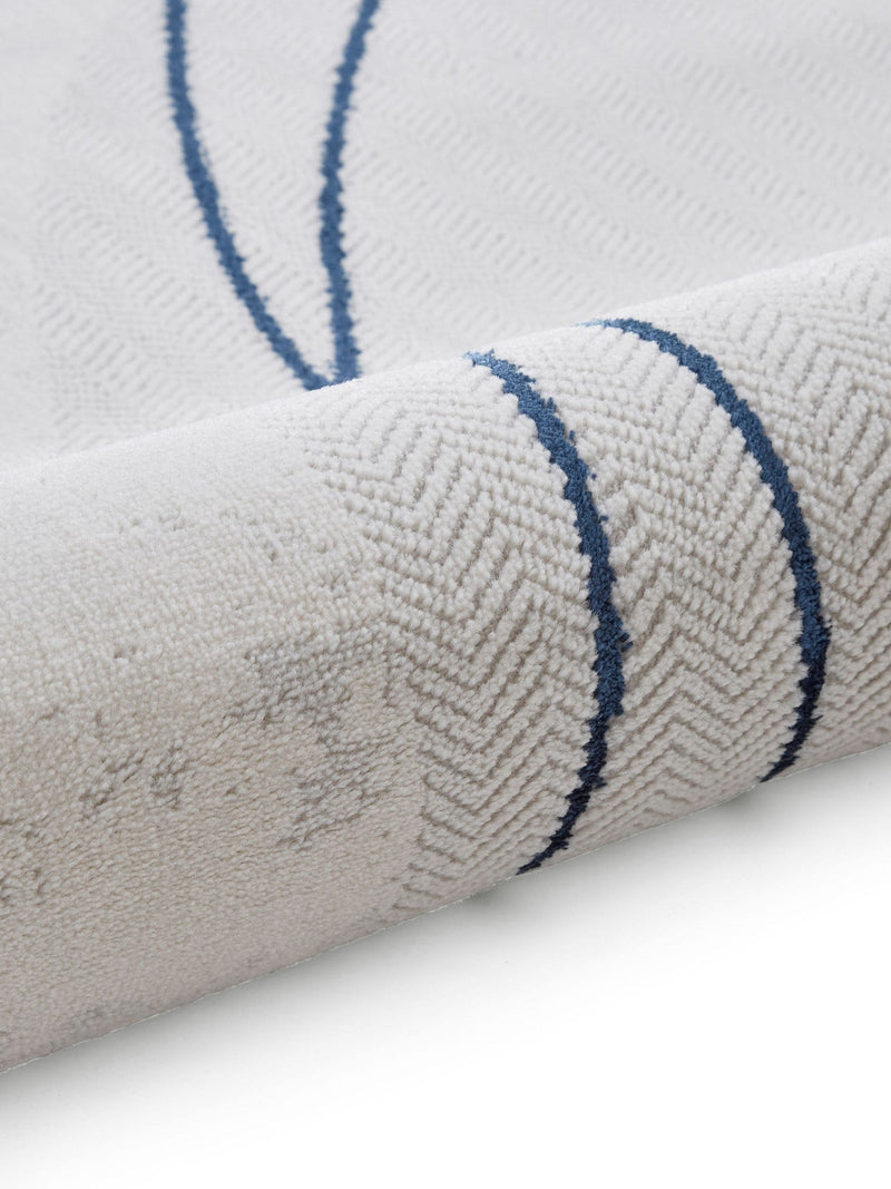 Think Rugs Grey Apollo E9974 modern abstract rug, imported from the UK