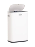 Charles Bentley white 55L automatic sensor bin - British product