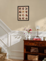 Next Laura Ashley Multi Botanical Flowers Medium Wall Art Frame- Buy online at McGrocer