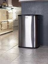 Next Charles Bentley Steel 55 Litre Touch Kitchen Bin- Buy online at McGrocer