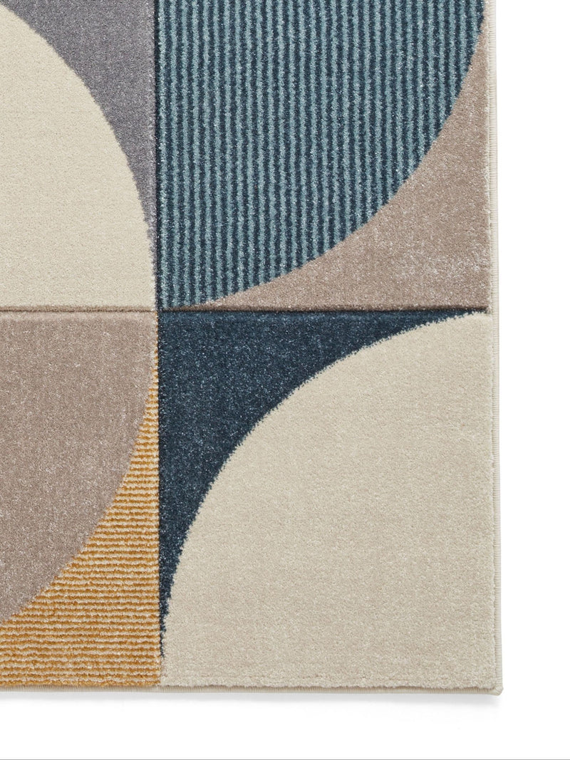 Think Rugs Matrix modern geometric rug (British brand)