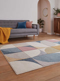 Think Rugs Matrix modern geometric rug (British brand)
