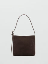 Next Mango Brown Suede Shoulder Bag- Buy online at McGrocer