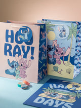 Next Hallmark 3 Pack Blue Large Disney Lilo & Stitch Designs Gift Bags- Buy online at McGrocer