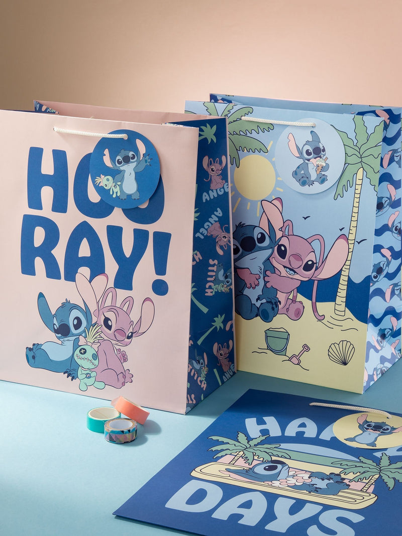 Hallmark Lilo & Stitch large gift bags 3-pack, imported from the UK