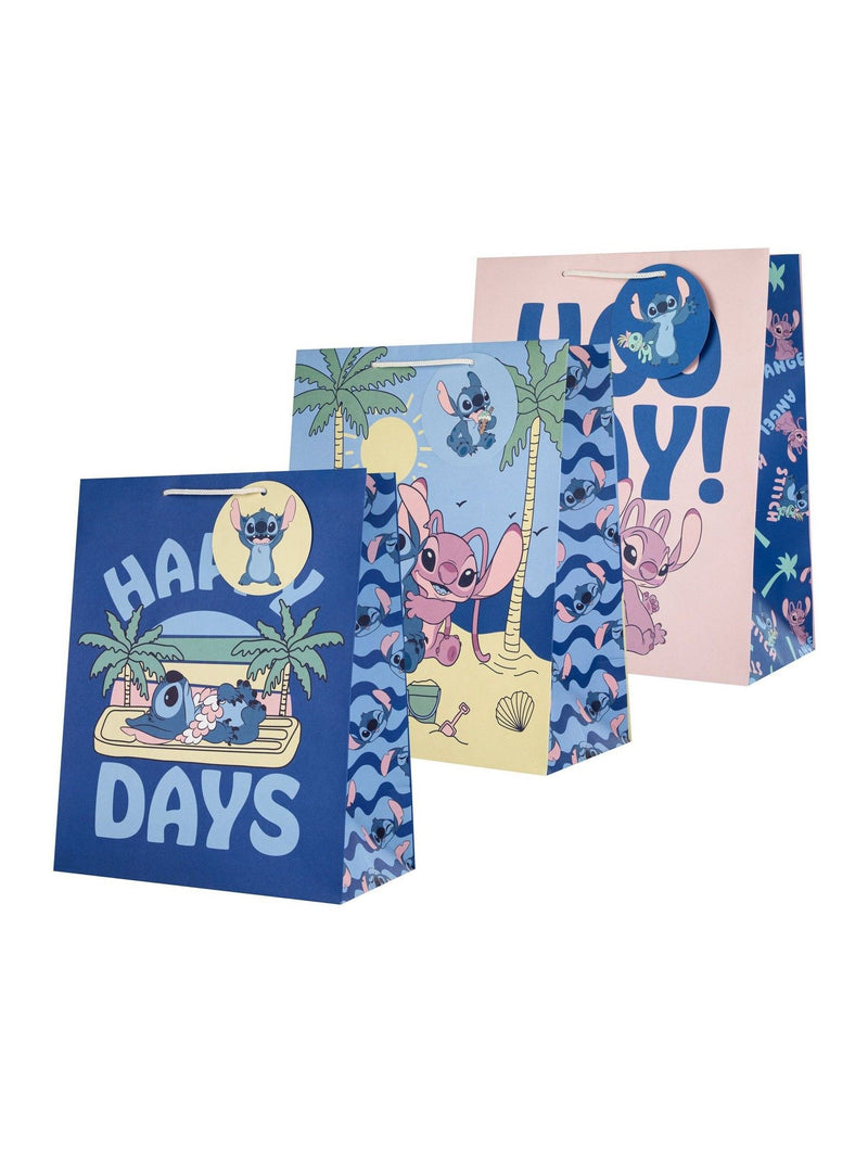 Hallmark Lilo & Stitch large gift bags 3-pack, imported from the UK