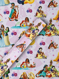 Hallmark Disney Princess wrapping paper 3 rolls, UK version