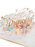 Hallmark Disney Princess 3D pop-up birthday card (British brand)