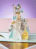 Hallmark Disney Princesses pop-up card with castle (British brand)