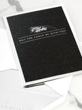 Hallmark Star Wars Millennium Falcon pop-up card - British product