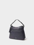 Osprey London blue leather hobo bag - British product