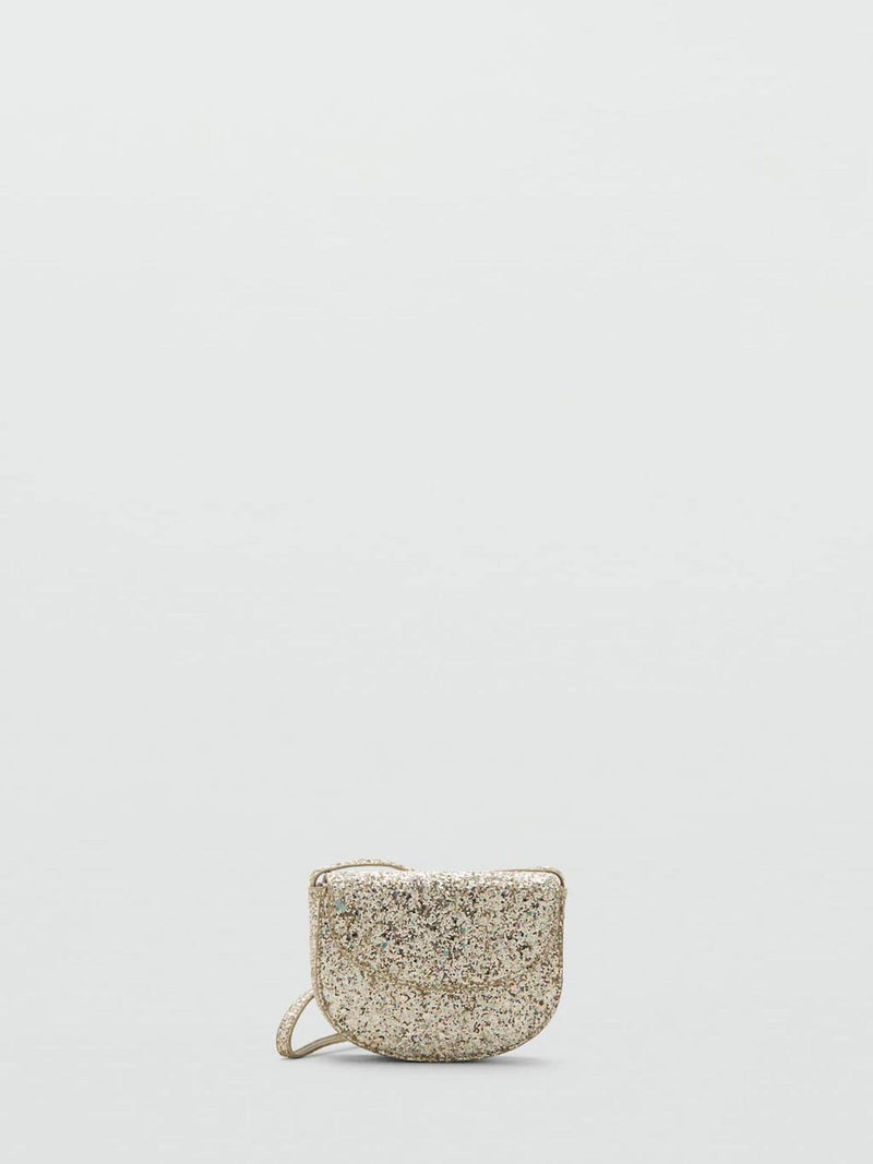 Mango gold sequin mini bag crossbody, UK version