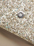 Mango gold sequin mini bag crossbody, UK version
